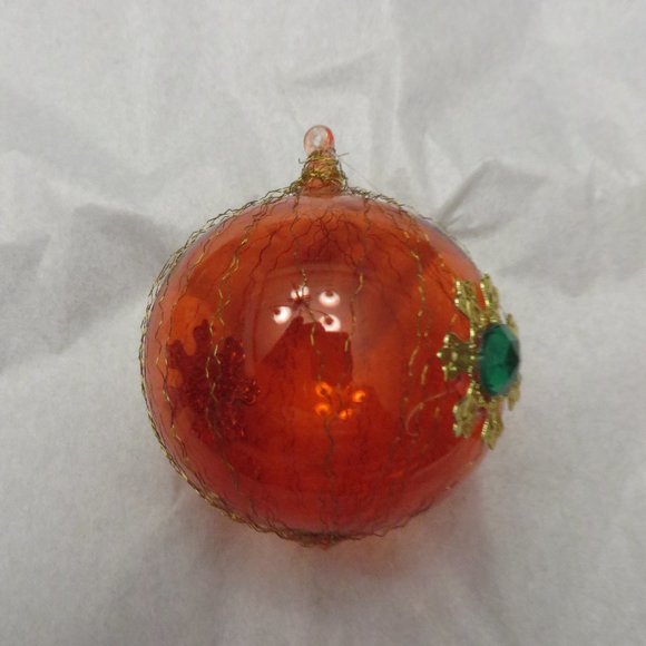 BEAUTIFUL Blown Glass Red Ornaments - Germany - Picture 7 of 9